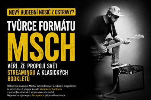 Nov&yacute; hudebn&iacute; nosič z Ostravy? Tvůrce form&aacute;tu MSCH věř&iacute;, že budoucnost hudby nelež&iacute; v CD ani vinylech