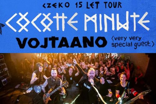 Cocotte Minute vyráží na podzimní turné s názvem Czeko 15 let tour